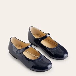 Mini Boden patent leather navy blue Mary Jane’s!